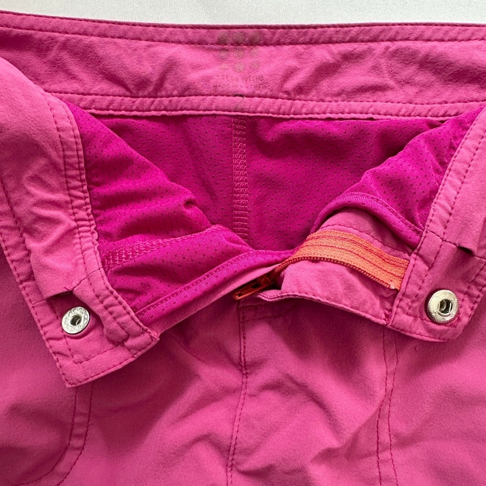 Title Nine Rogue Skort Womens 2 Pink Side Drawstrings Athletic Activewear Sporty - Picture 3 of 10